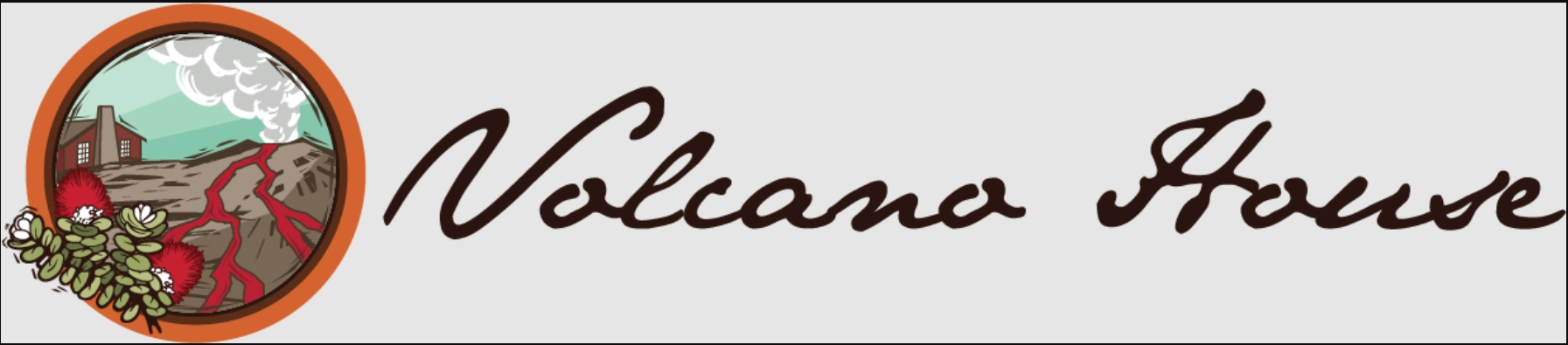 Volcano House Gift Shop Logo